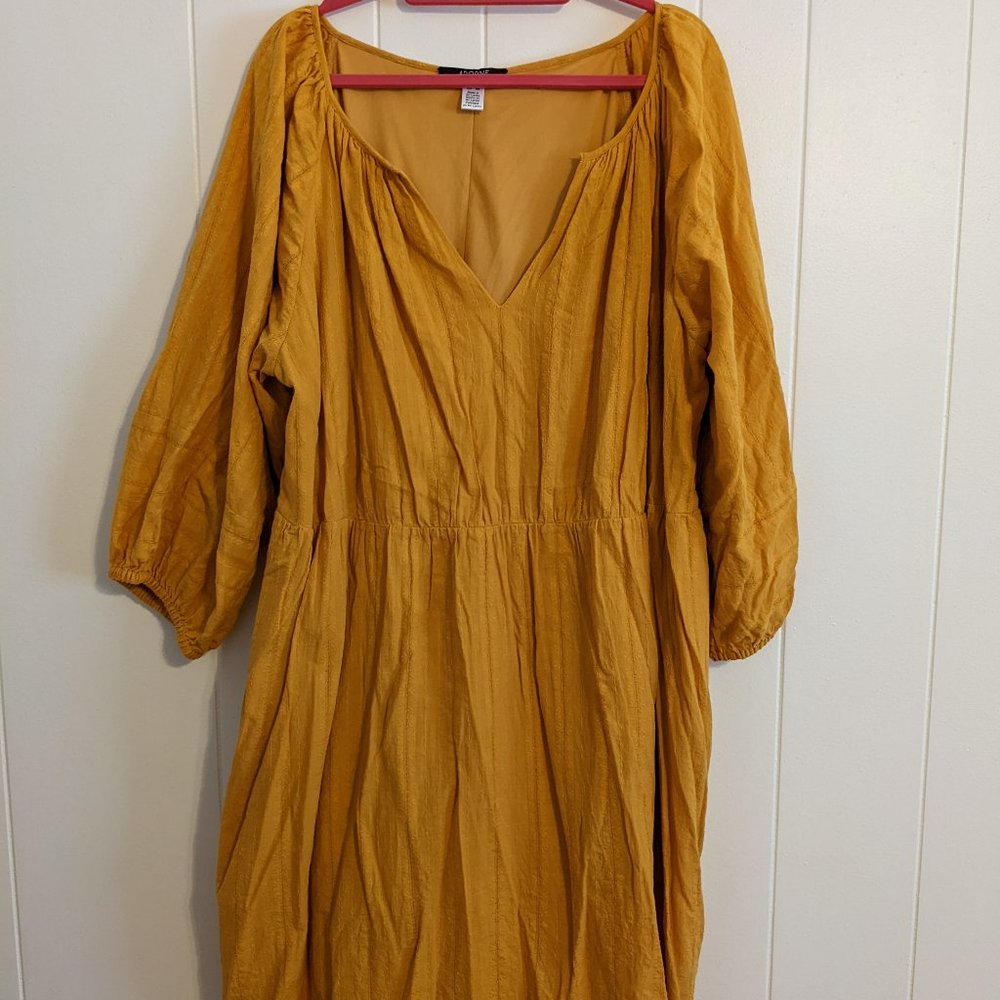 Adorne Boho Dress in Buttternut